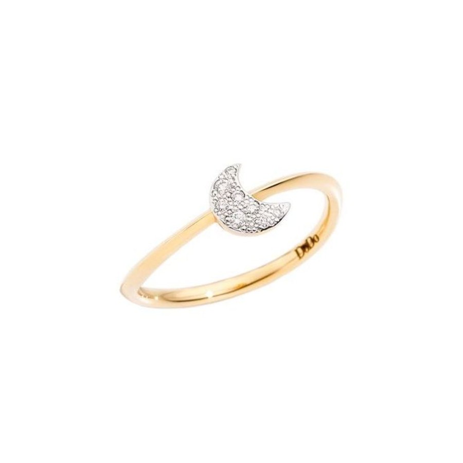 Juwelen rene kahle | Dodo Moon Ring Diamonds Small