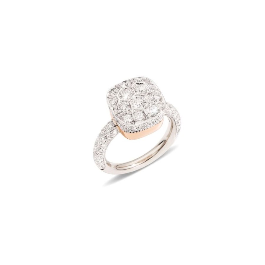 Juwelen rene kahle | Pomellato Nudo Grande Ring Diamonds