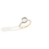 Juwelen rene kahle | Pomellato Nudo Petit Ring Witte Topaas Diamonds