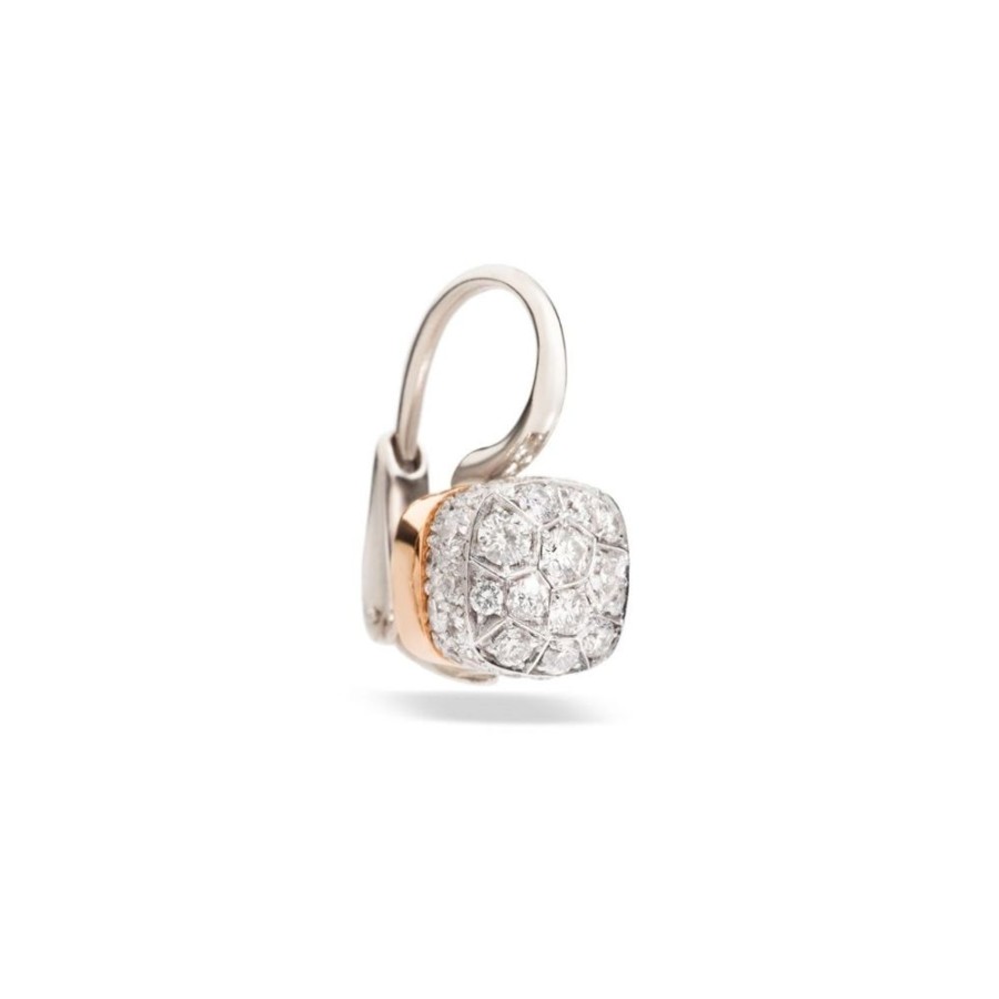 Juwelen rene kahle | Pomellato Nudo Oorhangers Diamonds