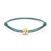 Juwelen rene kahle | Minitials Disc Signature Satijn Armband