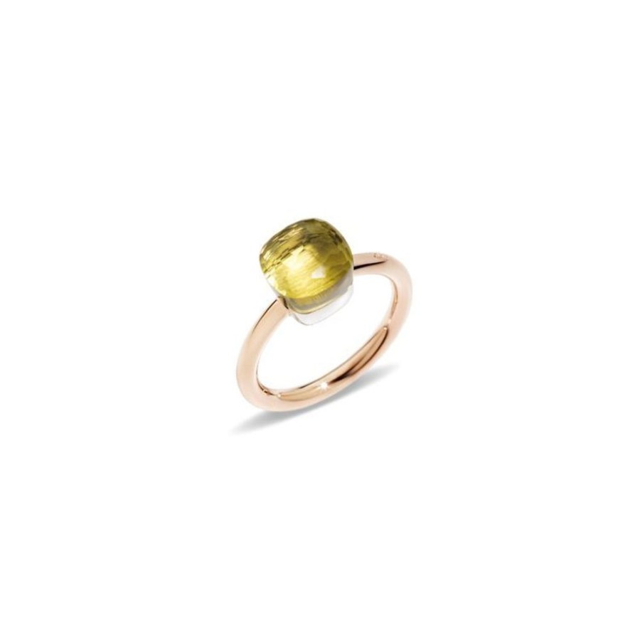 Juwelen rene kahle | Pomellato Nudo Petit Ring Lemonkwarts