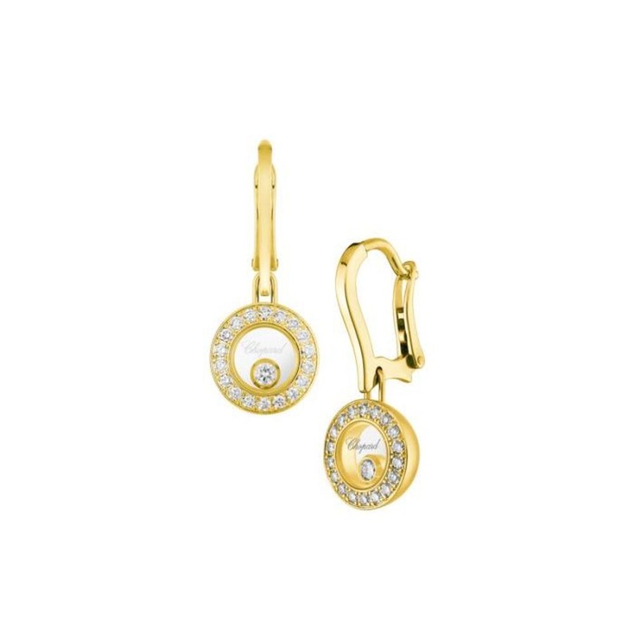 Juwelen rene kahle | Chopard Happy Diamonds Icons Oorhangers