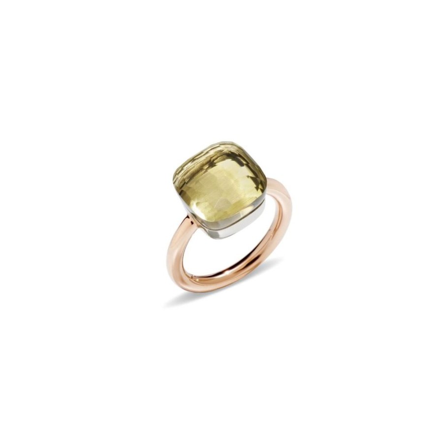 Juwelen rene kahle | Pomellato Nudo Grande Ring Lemonkwarts