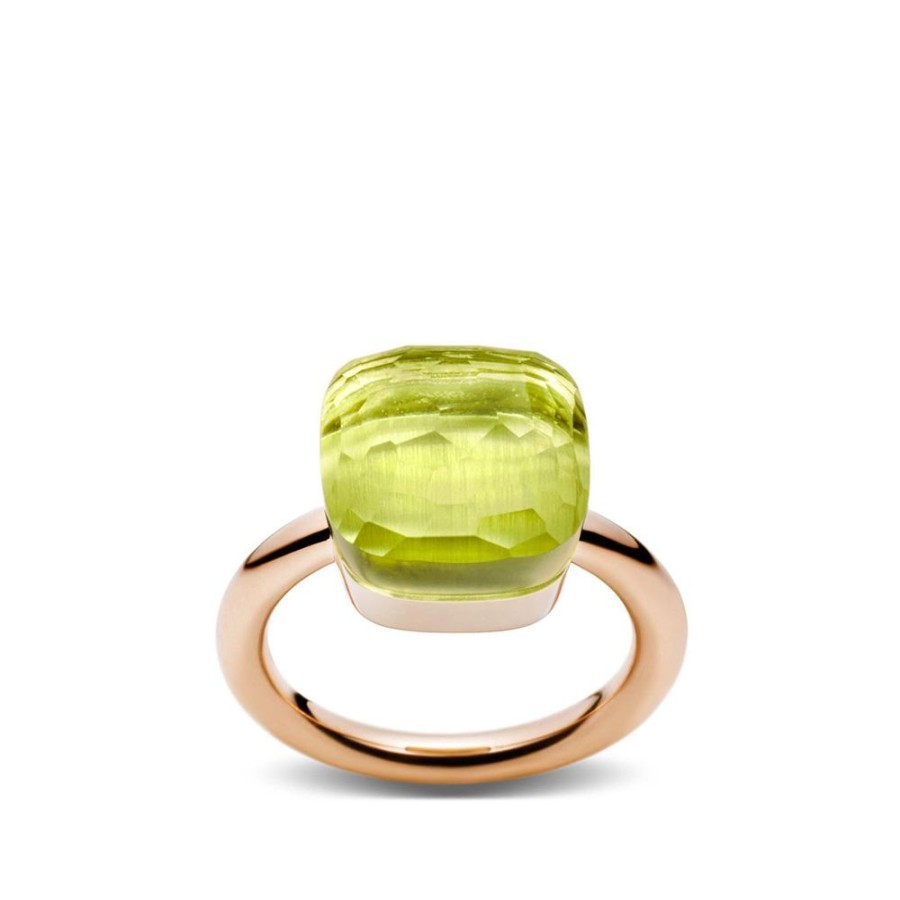 Juwelen rene kahle | Pomellato Nudo Grande Ring Lemonkwarts