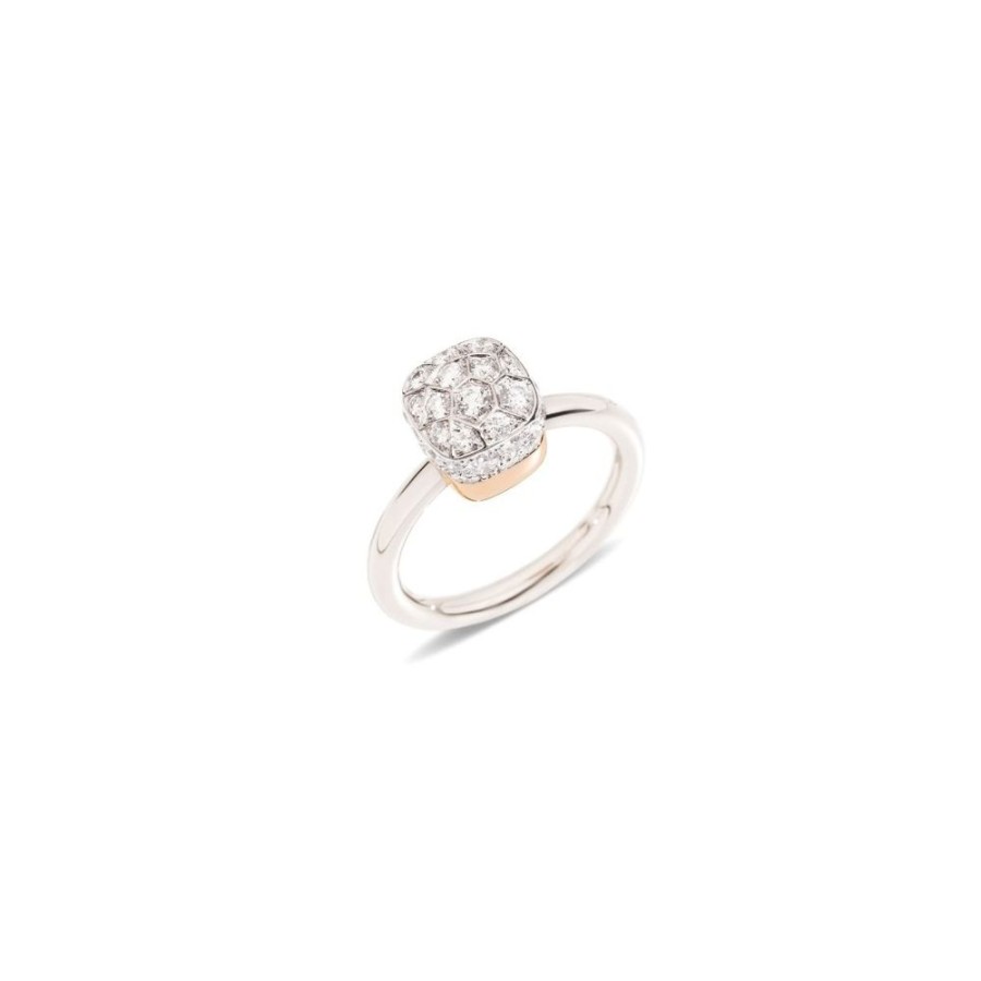 Juwelen rene kahle | Pomellato Nudo Petit Ring Diamonds