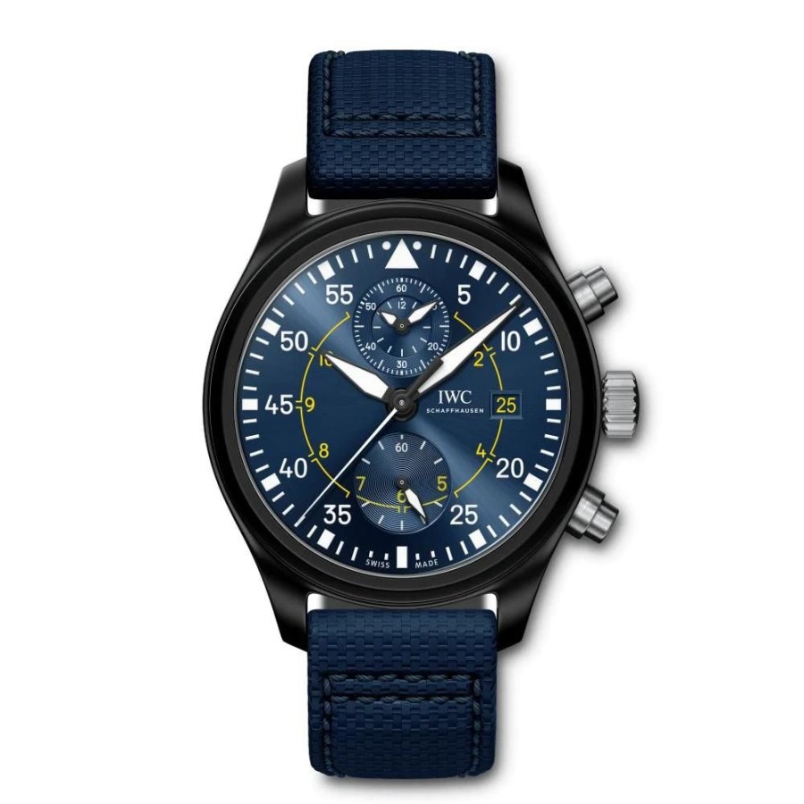 Horloges rene kahle | Iwc Pilot'S Watch Chronograph "Blue Angels"