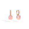 Juwelen rene kahle | Pomellato Nudo Classic Oorhangers Rozekwarts Diamonds