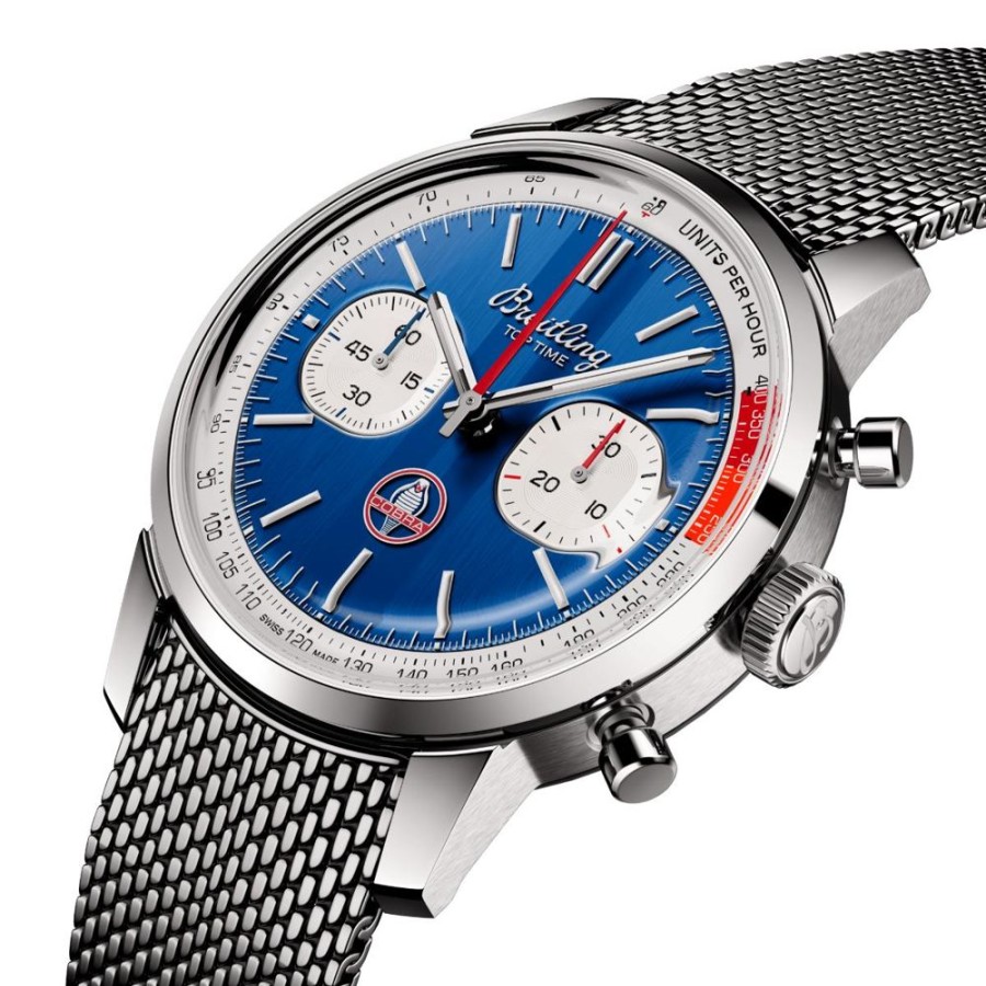 Horloges rene kahle | Breitling Top Time B01 Shelby Cobra