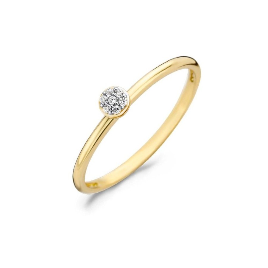 Juwelen rene kahle | Blush Ring Met Zirkonia