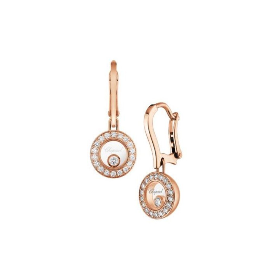 Juwelen rene kahle | Chopard Happy Diamonds Icons Oorhangers