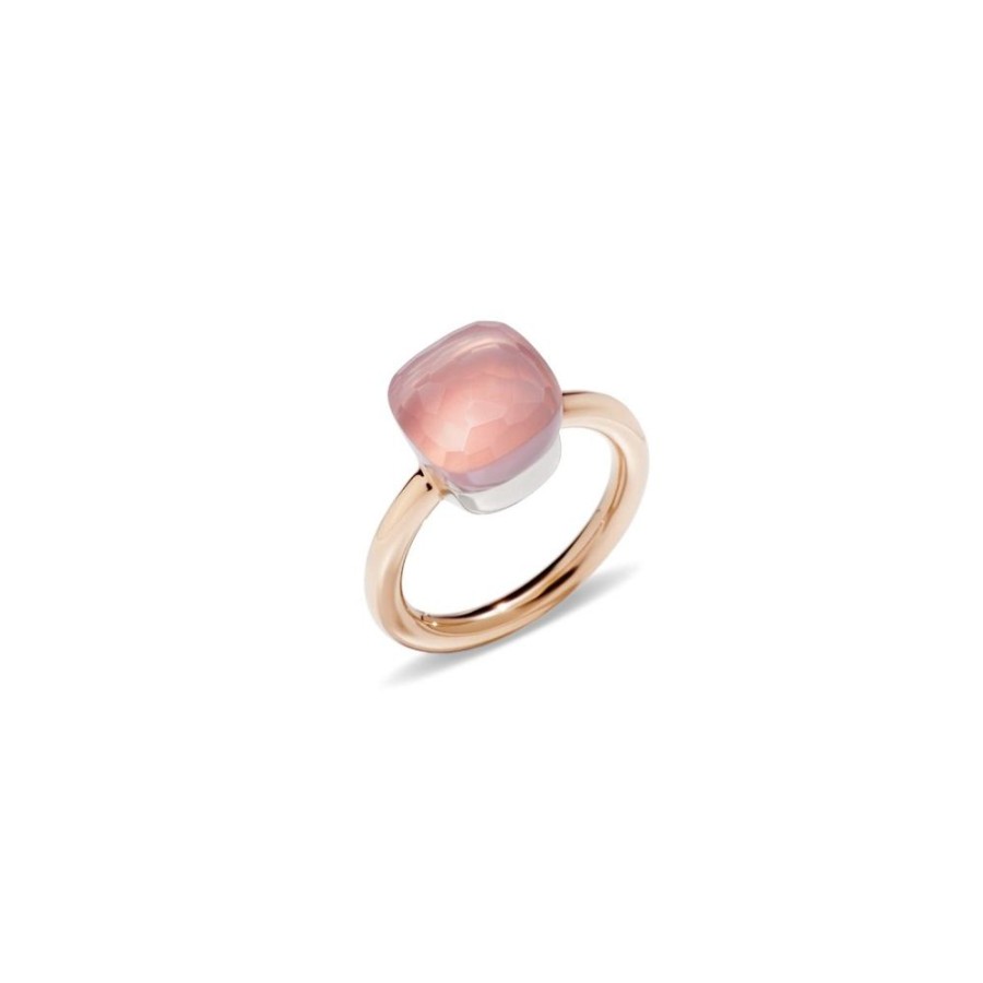 Juwelen rene kahle | Pomellato Nudo Classic Ring Rozekwarts