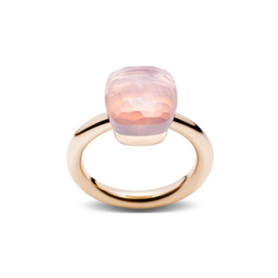 Juwelen rene kahle | Pomellato Nudo Classic Ring Rozekwarts