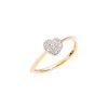 Juwelen rene kahle | Dodo Heart Ring Diamonds Small