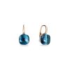 Juwelen rene kahle | Pomellato Nudo Classic Oorhangers London Blue Topaas