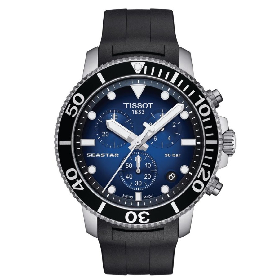 Horloges rene kahle | Tissot Seastar 1000 Chronograph