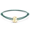 Juwelen rene kahle | Minitials Twee Signature Armband Satijn