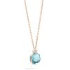 Juwelen rene kahle | Pomellato Nudo Collier Blauw Topaas