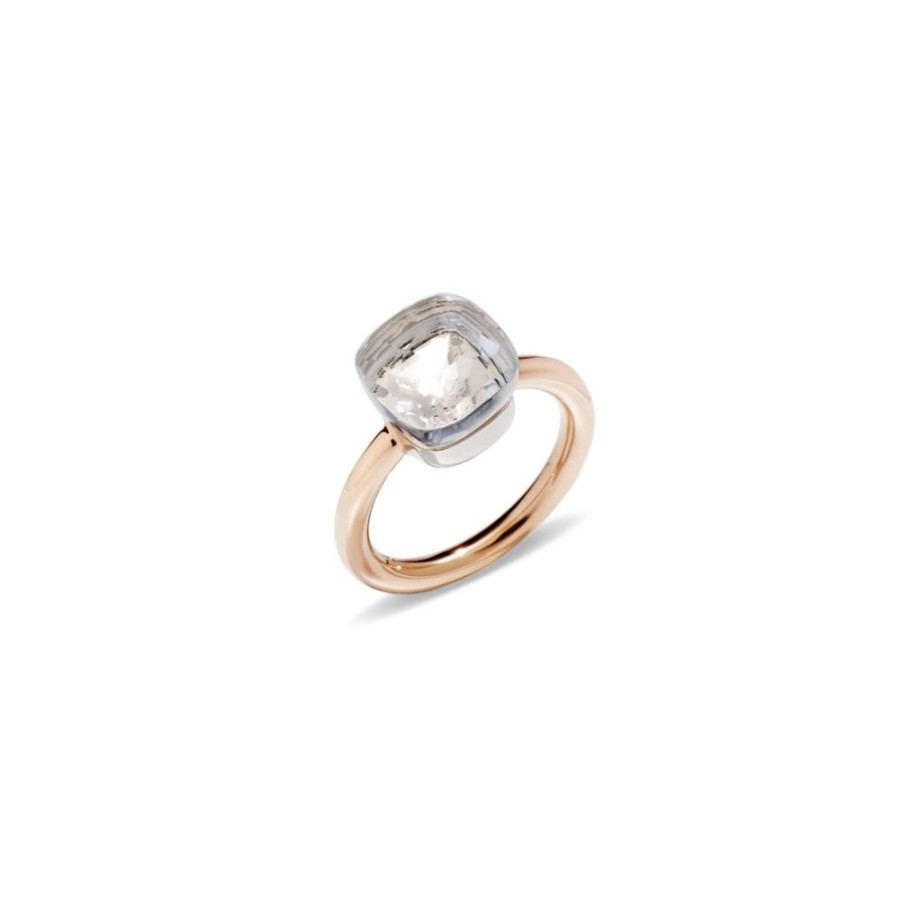 Juwelen rene kahle | Pomellato Nudo Classic Ring Witte Topaas