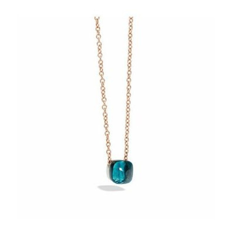 Juwelen rene kahle | Pomellato Nudo Collier London Blue Topaas