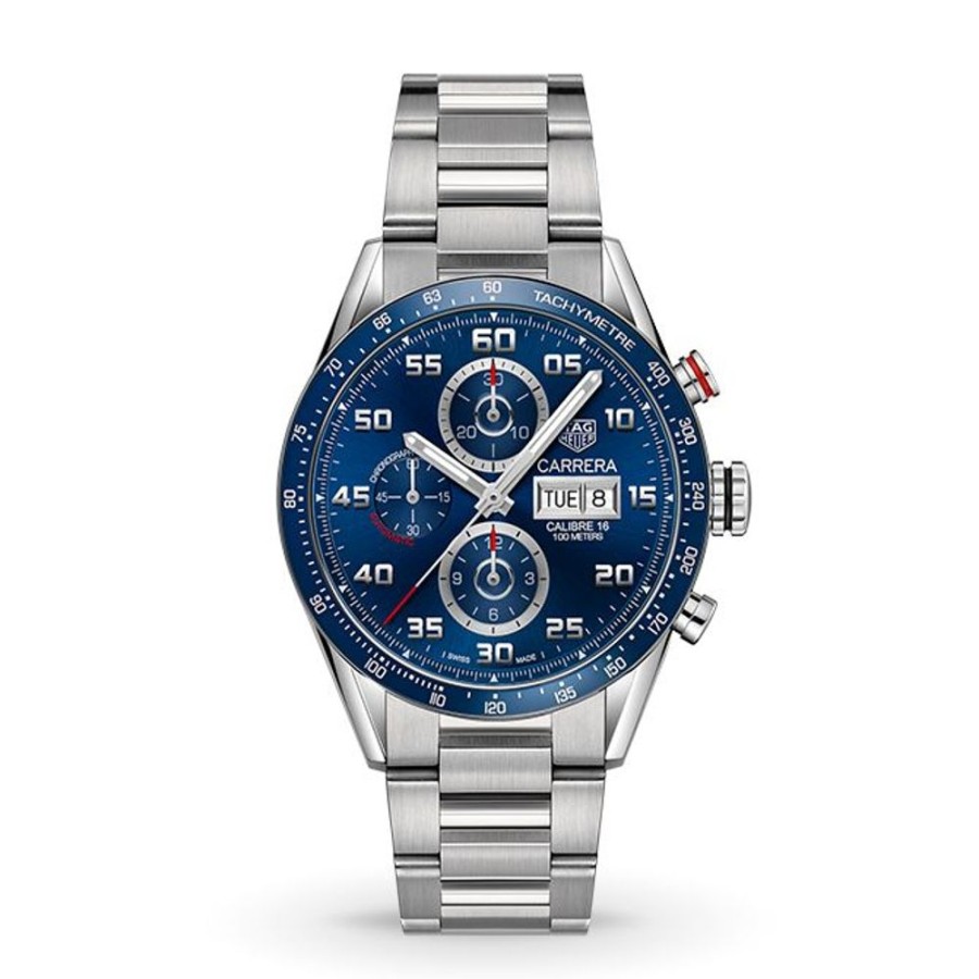 Horloges rene kahle | Tag Heuer Carrera Day-Date Automatic Chronograph 43Mm