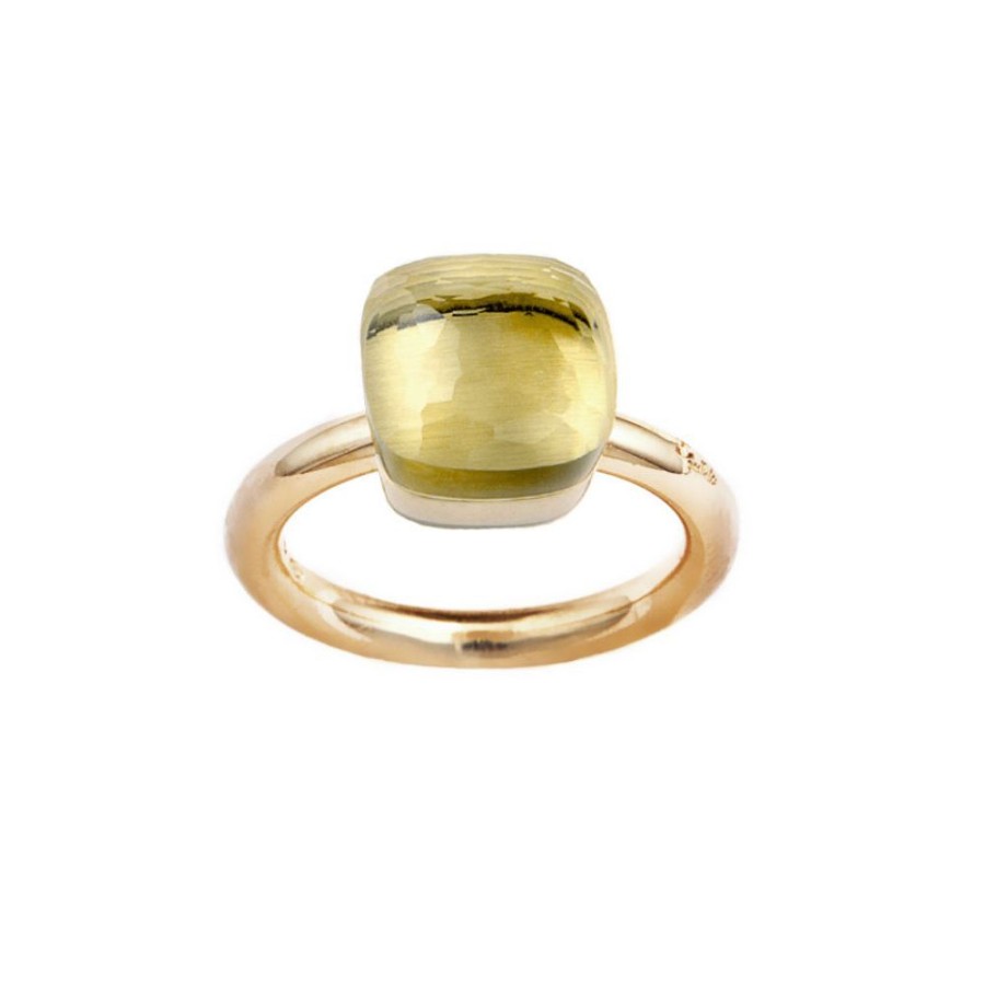 Juwelen rene kahle | Pomellato Nudo Classic Ring Lemonkwarts