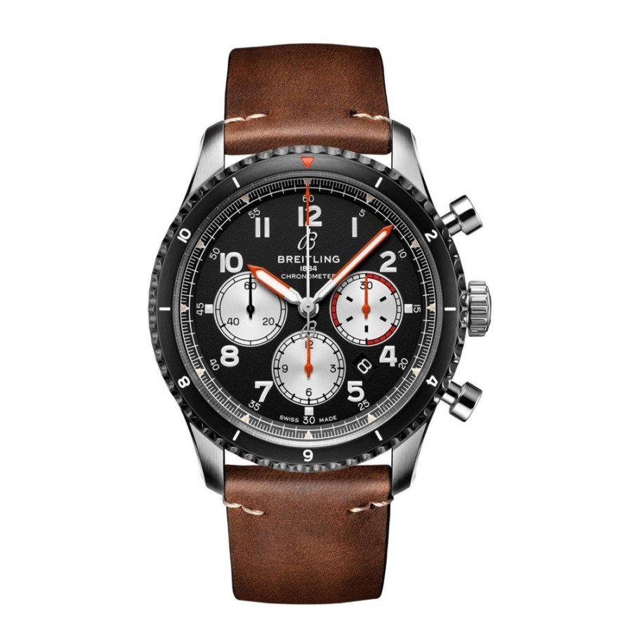 Horloges rene kahle | Breitling Super Avi B04 Chronograph Gmt 46 Mosquito