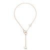 Juwelen rene kahle | Pomellato Nudo Lariat Collier Witte Topaas/Parelmoer