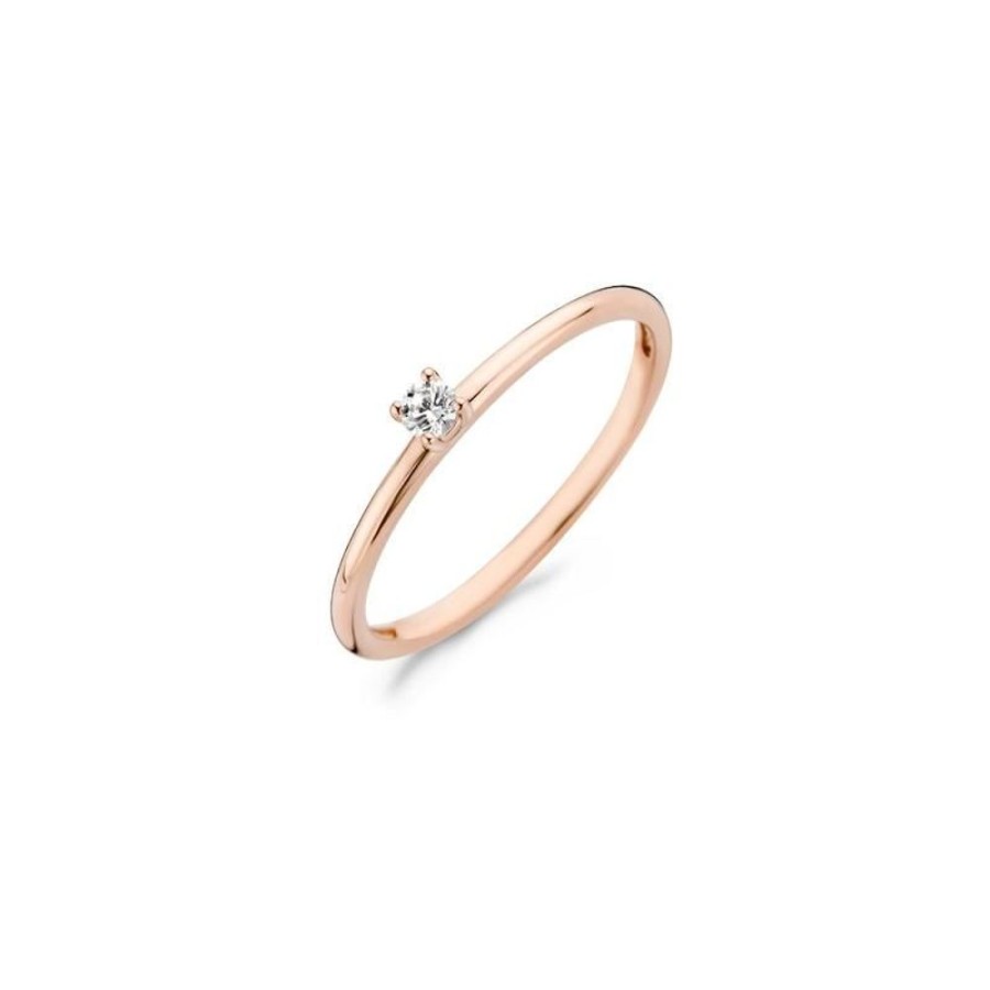 Juwelen rene kahle | Blush Ring Met Zirkonia