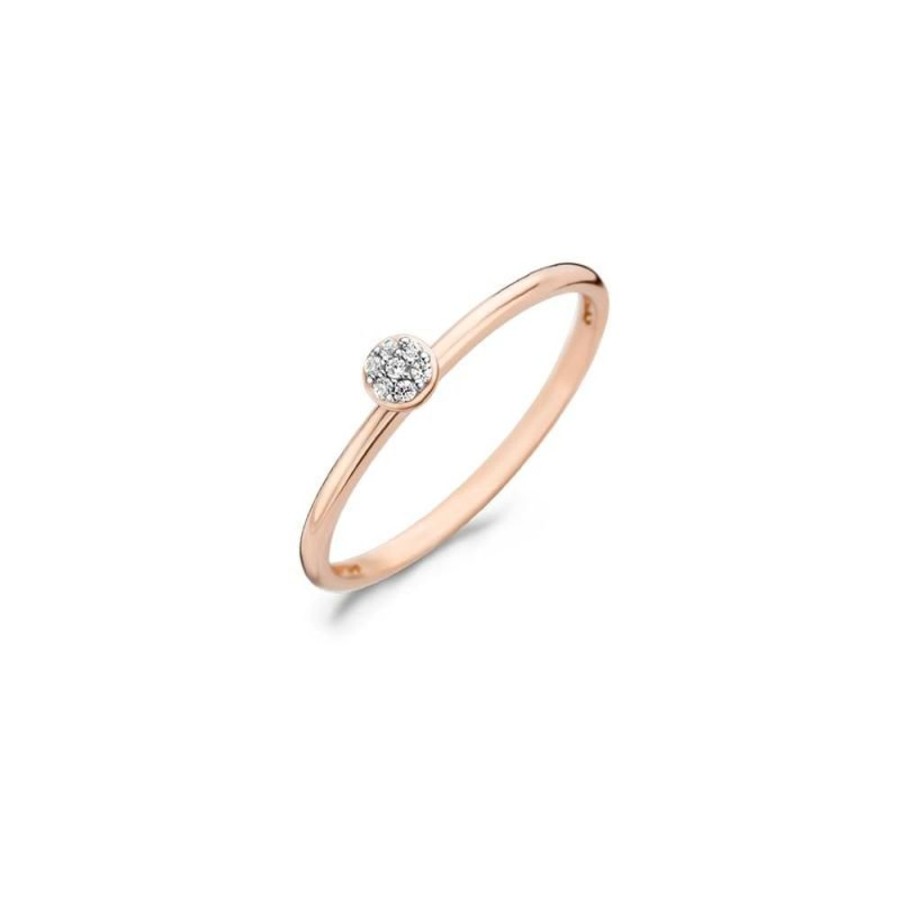 Juwelen rene kahle | Blush Ring Met Zirkonia