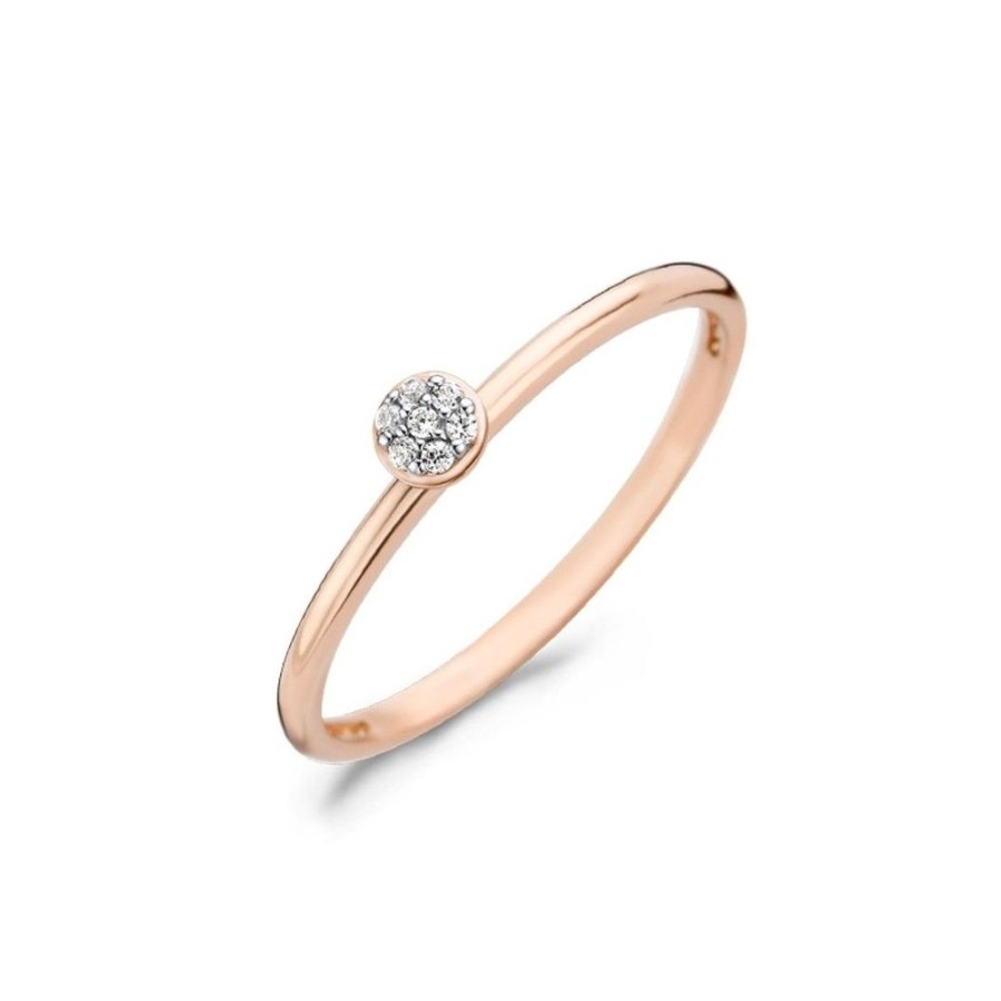 Juwelen rene kahle | Blush Ring Met Zirkonia