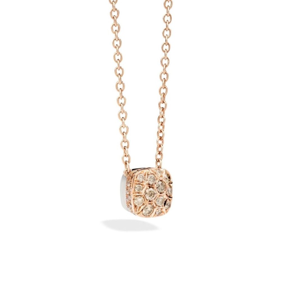 Juwelen rene kahle | Pomellato Nudo Collier Diamonds Cognac